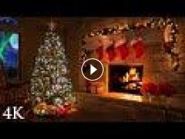 4K Holiday Fireplace Scene - 8 Hour Christmas Video Screensaver by Nature  Relaxation™